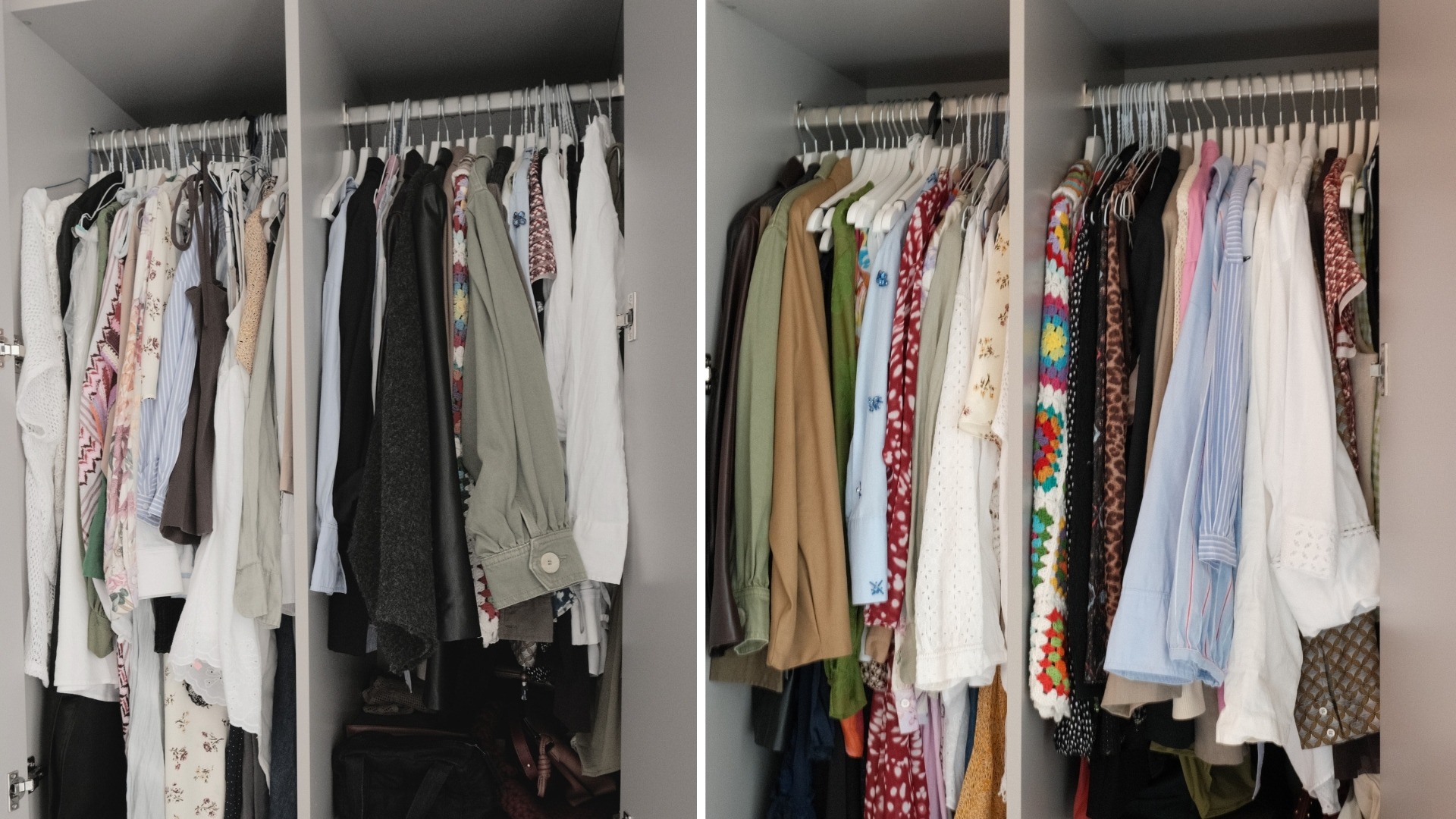 Before and after transformations from real home organizing projects across Dubai.