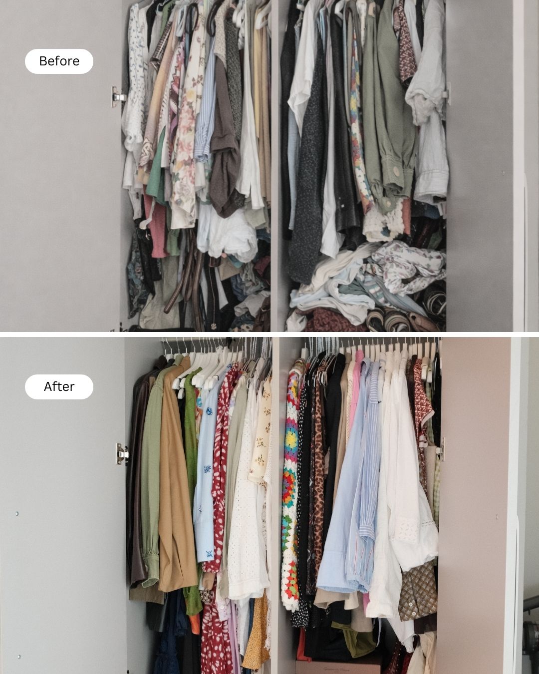 organized closet