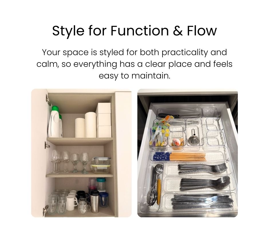 kitchen organizing service dubai make it serene