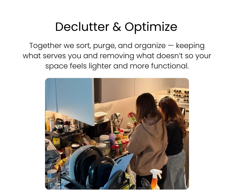 kitchen organizing service dubai make it serene