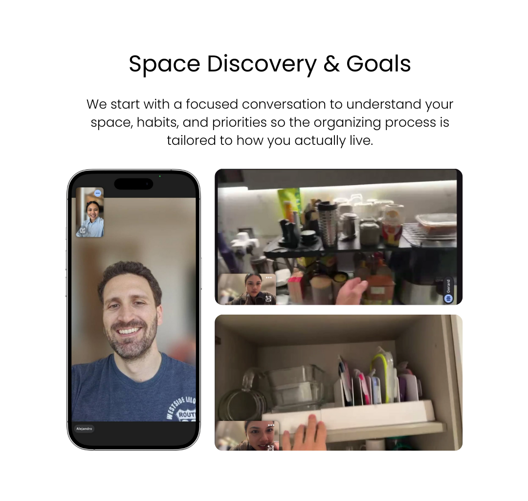 professional home organizing virtual
